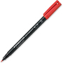 STAEDTLER ROTULADOR LUMOCOLOR 313 (S) ROJO 313-2